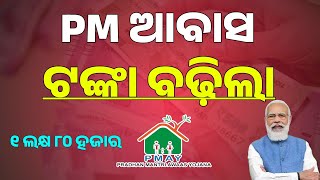 Odisha Awas Yojana Apply PMAY  Pradhanmantri Awas Yojana Money Increase [upl. by Dlopoel]