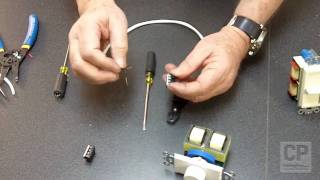 How to Attach Speaker Wire to a Volume Control [upl. by Ahsinned]