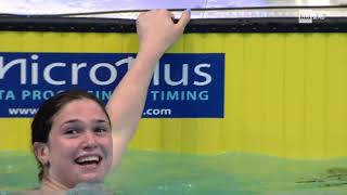 EUROPEI DI NUOTO BUDAPEST 2021  50m RANA DONNE  RECORD DEL MONDO  BENEDETTA PILATO [upl. by Annahtur66]