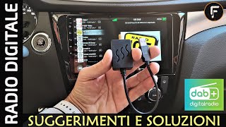 DAB Suggerimenti e soluzioni per la radio digitale 💪 GUIDA completa [upl. by Zehcnas]