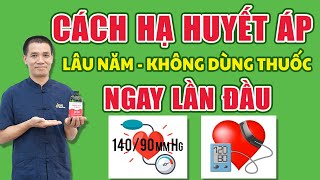 Cách Chữa Cao Huyết Áp Không Cần Thuốc Tại Nhà II LƯƠNG Y VŨ QUANG KHẢI [upl. by Byrann]