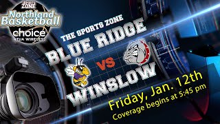 Northland Basketball Boys  Blue Ridge Yellow Jackets vs Winslow [upl. by Aleusnoc]