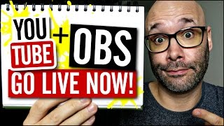 How To Live Stream On YouTube With OBS  Fast Start Guide [upl. by Antipus]