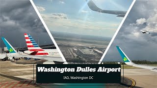 🇺🇸Washington DC Dulles International Airport  IAD  Take Off [upl. by Drapehs]