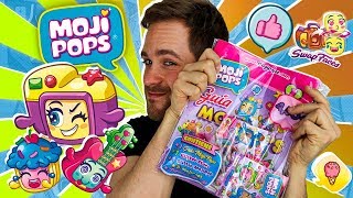 MojiPops Series 1 UNBOXING GUIA REVISTA STARTER PACK  GLITTER  Mega UNBOXING MojiPops en Pe Toys [upl. by Gates]