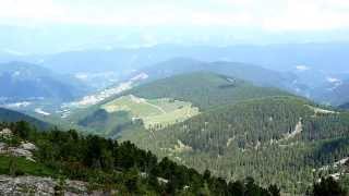 Panorama tra Passo Polpen e Cima Uomo Vecchio Catena del Lagorai Trentino [upl. by Ayomat]