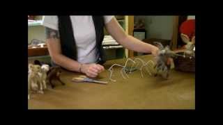 Professional Needle Felting Tutorial Basics1 [upl. by Mcdade]