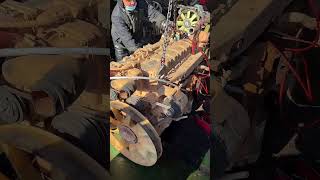 Best Super Diesel Engine Igniting ever mechanic smallenginerepair automobile [upl. by Draude]