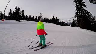 Skiing in Mestia  Hatsvali ski resort [upl. by Remington]