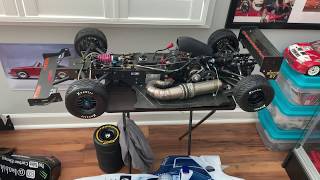 15 SCALE RC DIRT OVAL LATE MODEL STOCK 8272022 [upl. by Ellehcyar]