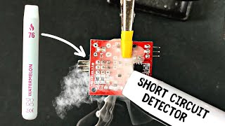 DIY Rosin short circuit detector  rosin dispenser for PCB repair from old vape [upl. by Hobart]