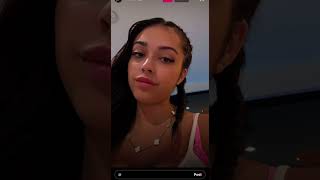 Malu Trevejo Instagram live pt 2 111123 [upl. by Tymon]