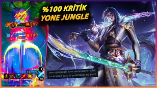 YONE BEST KRİTİK ITEM BUILD JUNGLE GAMEPLAY  Lol Wild Rift [upl. by Sue]