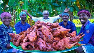 FULL CHICKEN FRY  Yummy Fried Chicken Recipe Cooking in Village  Healthy Country Chicken Recipes [upl. by Puna]