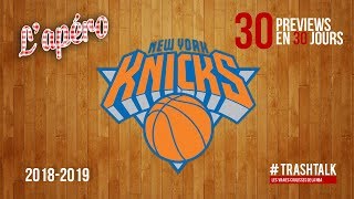 NBA Preview 201819  les New York Knicks [upl. by Rabaj]