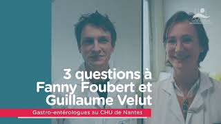 3 Questions à Dr Fanny Foubert et Dr Guillaume Velut  le dépistage du cancer colorectal [upl. by Aettam]