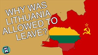 Why didnt the USSR stop Lithuania from leaving Short Animated Documentary [upl. by Zrike]