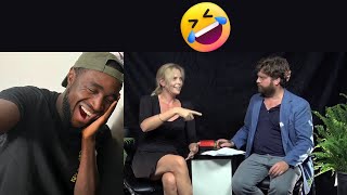 Charlize Theron Between Two Ferns with Zach Galifianakis  FIRST REACTION [upl. by Shiroma]