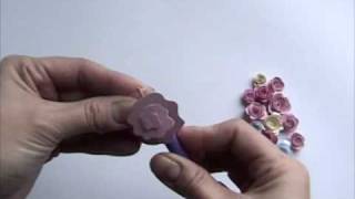 Learn to Quill Spiral Roses  Quilled Creations [upl. by Ltihcox]