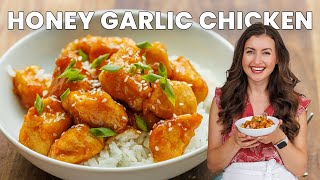 Easy Honey Garlic Chicken Stir Fry  Better Than Takeout [upl. by Holt454]