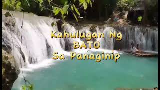 KAHULUGAN NG BATO SA PANAGINIP [upl. by Ury]