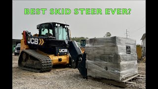 JCB Teleskid 3ts8t Review [upl. by Resarf]