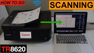 Canon Pixma TR8620 Scanning Review [upl. by Ietta]