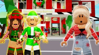 MY NEW NEIGHBORS ARE ELVES BROOKHAVEN ROLEPLAY  JKREW GAMING [upl. by Hniht]