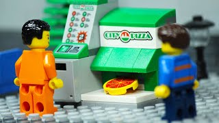 Lego City Pizza Factory MasterChef Fail [upl. by Nnylsoj958]