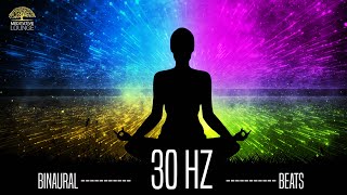 100 Gehirn Potenzial aktivieren mit Beta Wellen  Frequenzmusik 30 Hz Binaural Beats [upl. by Ecnarual]