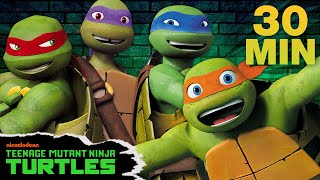 30 MINUTES of the BEST TMNT Moments Ever 🐢  Teenage Mutant Ninja Turtles [upl. by Cassey]