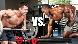 Barbell Row Vs Dumbbell Row Which Is Superior [upl. by Annahtur913]