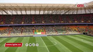 Une ambiance inédite au Stade Me Abdoulaye Wade [upl. by Ehpotsirhc386]