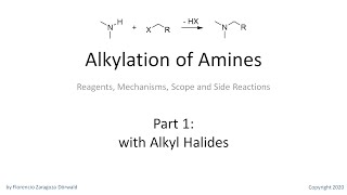 Alkylation of Amines Part 1 with Alkyl Halides [upl. by Shue]