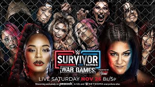 Womens WarGames full match  Survivor Series WarGames 2022 [upl. by Grory]