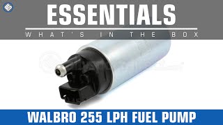 Walbro 255Lph Fuel Pump Whats in the Box [upl. by Carlock47]