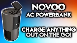 NOVOO AC POWERBANK REVIEW  22500 mAh [upl. by Aimik]