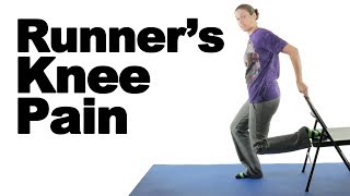 Runners Knee Pain Exercises amp Stretches  Ask Doctor Jo [upl. by Abixah]