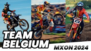 MXoN 2024  Team Belgium  Matterley Basin 4K [upl. by Attehcram425]