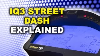 🔍 IQ3 Street Display and Logger Dash Overview [upl. by Trudy693]