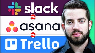 Slack vs Trello vs Asana  Best Project Management Tool [upl. by Niccolo718]