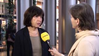 EU Reporter TV from European Parliament Strasbourg  Rebecca HARMS MEP [upl. by Kanter]