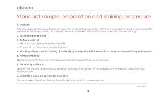 IHC Standard protocol [upl. by Kenwee]