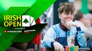 Irish Poker Open DAY 2  €1K Main Event  PokerStars [upl. by Riebling]