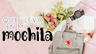 Lo que llevo en mi MOCHILA  Fjallraven kanken [upl. by Naret649]