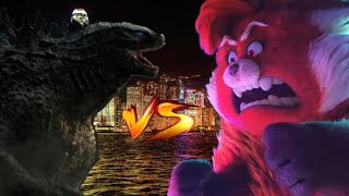 Godzilla Vs Giant MingMing Lee REUPLOAD [upl. by Zerla510]