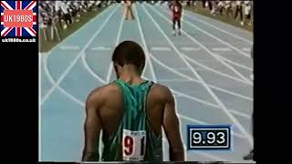 Calvin Smith 100m World Record 1983 [upl. by Pavia]