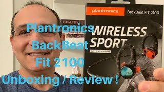 Plantronics BackBeat Fit 2100 Unboxing and Review [upl. by Repard628]