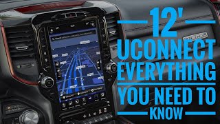 12 Uconnect System  Everything you need to know [upl. by Ater]