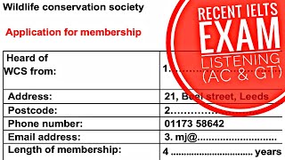 wildlife conservation ielts listening test with answers [upl. by Atul]